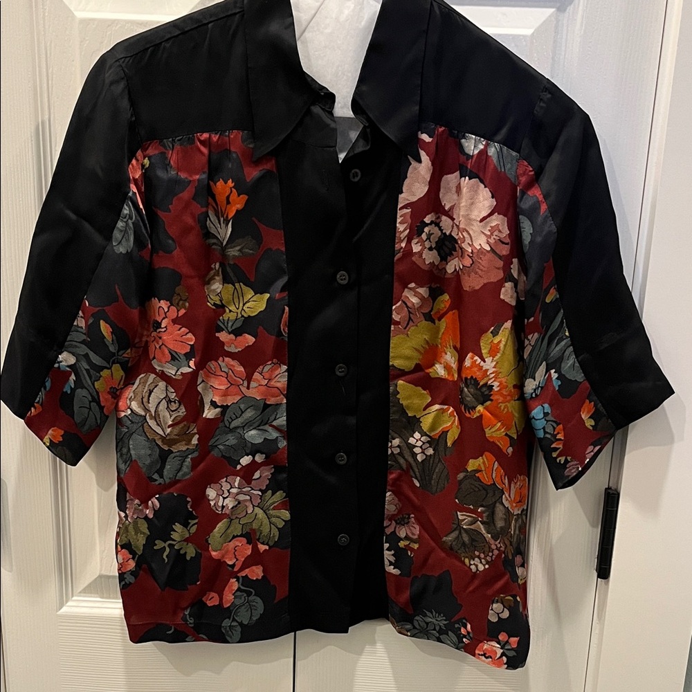 Women’s Dries Van Noten XS viscose blouse
